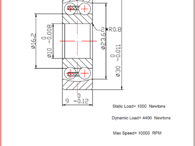 1200 Self aligning Full ceramic ball bearings