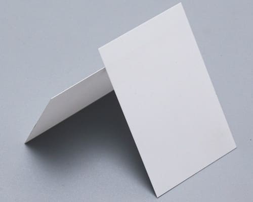 Aluminiumoxid-Blatt