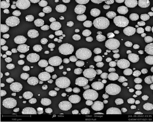Aluminiumnitrid-Sherical-Pulver SEM