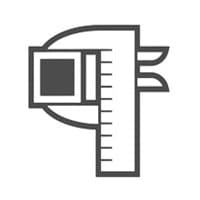 Symbol für die Maßkontrolle