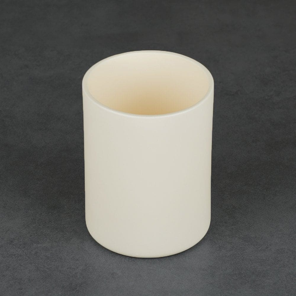 Zylindrischer Tiegel aus gehärtetem Aluminiumoxid