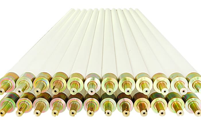 Quarz-Keramik-Rollen für Glas-Härteöfen