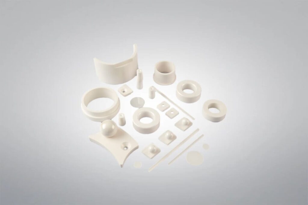 Kundenspezifische Teile aus zirkoniumdioxidgehärtetem Aluminiumoxid